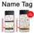 S2354 Motif pastel Fleurs Etui Coque Housse pour Samsung Galaxy Z Flip 4