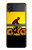 S2385 Vélo Vélo Coucher de soleil Etui Coque Housse pour Samsung Galaxy Z Flip 4