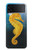 S2444 Hippocampe Monde sous-marin Etui Coque Housse pour Samsung Galaxy Z Flip 4