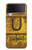 S2447 Vieux nucléaire d'uranium Rusty déchets Baril Etui Coque Housse pour Samsung Galaxy Z Flip 4