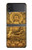 S2452 Bouddha Bas relief Art Imprimé Graphique Etui Coque Housse pour Samsung Galaxy Z Flip 4