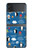 S2572 Motif Marin Penguin Etui Coque Housse pour Samsung Galaxy Z Flip 4
