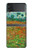 S2681 Champ de coquelicots Vincent Van Gogh Etui Coque Housse pour Samsung Galaxy Z Flip 4
