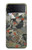 S2699 Ito Jakuchu Coq Etui Coque Housse pour Samsung Galaxy Z Flip 4