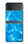 S2788 Bleu Piscine d'eau Etui Coque Housse pour Samsung Galaxy Z Flip 4
