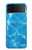 S2788 Bleu Piscine d'eau Etui Coque Housse pour Samsung Galaxy Z Flip 4