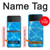 S2788 Bleu Piscine d'eau Etui Coque Housse pour Samsung Galaxy Z Flip 4