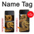 S2804 Dragon d'or imprimé chinois Etui Coque Housse pour Samsung Galaxy Z Flip 4