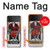 S2808 Carte Tarot L'Empereur Etui Coque Housse pour Samsung Galaxy Z Flip 4