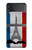 S2859 Drapeau France millésimé Tour Eiffel Etui Coque Housse pour Samsung Galaxy Z Flip 4