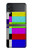 S2871 Le bruit du signal TV Etui Coque Housse pour Samsung Galaxy Z Flip 4