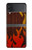 S2988 Voiture de rallye Neumáticos Feu Etui Coque Housse pour Samsung Galaxy Z Flip 4