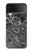S3176 A l'intérieur Montre Noir Etui Coque Housse pour Samsung Galaxy Z Flip 4