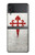 S3200 Ordre de Santiago Croix de Saint-Jacques Etui Coque Housse pour Samsung Galaxy Z Flip 4