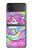 S3264 Pastel Licorne Etui Coque Housse pour Samsung Galaxy Z Flip 4