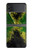 S3319 Jamaïque Drapeau graphique Football Millésime Etui Coque Housse pour Samsung Galaxy Z Flip 4