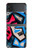 S3445 Art Graffiti rue Etui Coque Housse pour Samsung Galaxy Z Flip 4