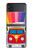 S3488 hippie Van Etui Coque Housse pour Samsung Galaxy Z Flip 4