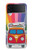 S3488 hippie Van Etui Coque Housse pour Samsung Galaxy Z Flip 4