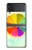 S3493 citron coloré Etui Coque Housse pour Samsung Galaxy Z Flip 4