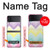 S3514 Arc en ciel Zigzag Etui Coque Housse pour Samsung Galaxy Z Flip 4