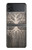 S3591 Viking Arbre de vie Symbole Etui Coque Housse pour Samsung Galaxy Z Flip 4