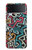S3712 Motif Pop Art Etui Coque Housse pour Samsung Galaxy Z Flip 4