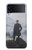 S3789 Wanderer above the Sea of Fog Etui Coque Housse pour Samsung Galaxy Z Flip 4