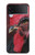S3797 Poulet Coq Etui Coque Housse pour Samsung Galaxy Z Flip 4