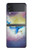 S3802 Rêve Baleine Pastel Fantaisie Etui Coque Housse pour Samsung Galaxy Z Flip 4