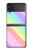 S3810 Vague d'été licorne pastel Etui Coque Housse pour Samsung Galaxy Z Flip 4