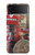 S3856 Vintage Londres Britannique Etui Coque Housse pour Samsung Galaxy Z Flip 4