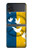 S3857 Colombe de la paix drapeau ukrainien Etui Coque Housse pour Samsung Galaxy Z Flip 4