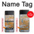 S3875 Tapis vintage en toile Etui Coque Housse pour Samsung Galaxy Z Flip 4