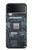 S3880 Impression électronique Etui Coque Housse pour Samsung Galaxy Z Flip 4