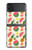 S3883 Motif de fruits Etui Coque Housse pour Samsung Galaxy Z Flip 4