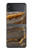S3886 Rocher de marbre gris Etui Coque Housse pour Samsung Galaxy Z Flip 4