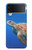 S3898 Tortue de mer Etui Coque Housse pour Samsung Galaxy Z Flip 4