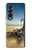 S0150 Scorpion du désert Etui Coque Housse pour Samsung Galaxy Z Fold 4