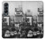 S0182 New York Vintage Etui Coque Housse pour Samsung Galaxy Z Fold 4