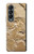 S0380 Fossile de dinosaure Etui Coque Housse pour Samsung Galaxy Z Fold 4