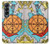 S0564 Tarot Fortune Etui Coque Housse pour Samsung Galaxy Z Fold 4