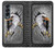 S0855 Aigle Métal Etui Coque Housse pour Samsung Galaxy Z Fold 4