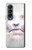 S0884 Visage d'horreur Etui Coque Housse pour Samsung Galaxy Z Fold 4
