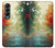 S0913 Route à travers les bois Etui Coque Housse pour Samsung Galaxy Z Fold 4