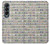 S1051 Mahjong Etui Coque Housse pour Samsung Galaxy Z Fold 4