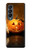 S1083 Citrouille araignée bougies Halloween Etui Coque Housse pour Samsung Galaxy Z Fold 4