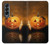 S1083 Citrouille araignée bougies Halloween Etui Coque Housse pour Samsung Galaxy Z Fold 4