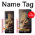S1091 Rembrandt Christ dans la tempête Etui Coque Housse pour Samsung Galaxy Z Fold 4