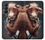 S1271 Vache Folle Etui Coque Housse pour Samsung Galaxy Z Fold 4
